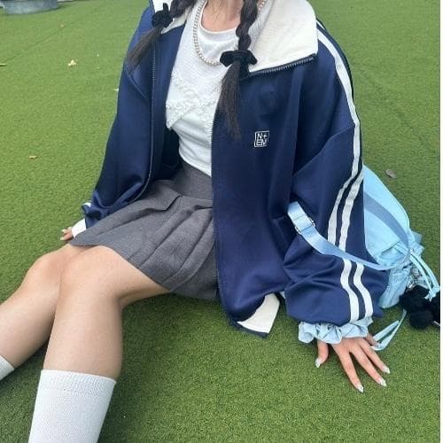 ラインスポーツトラックジャケット