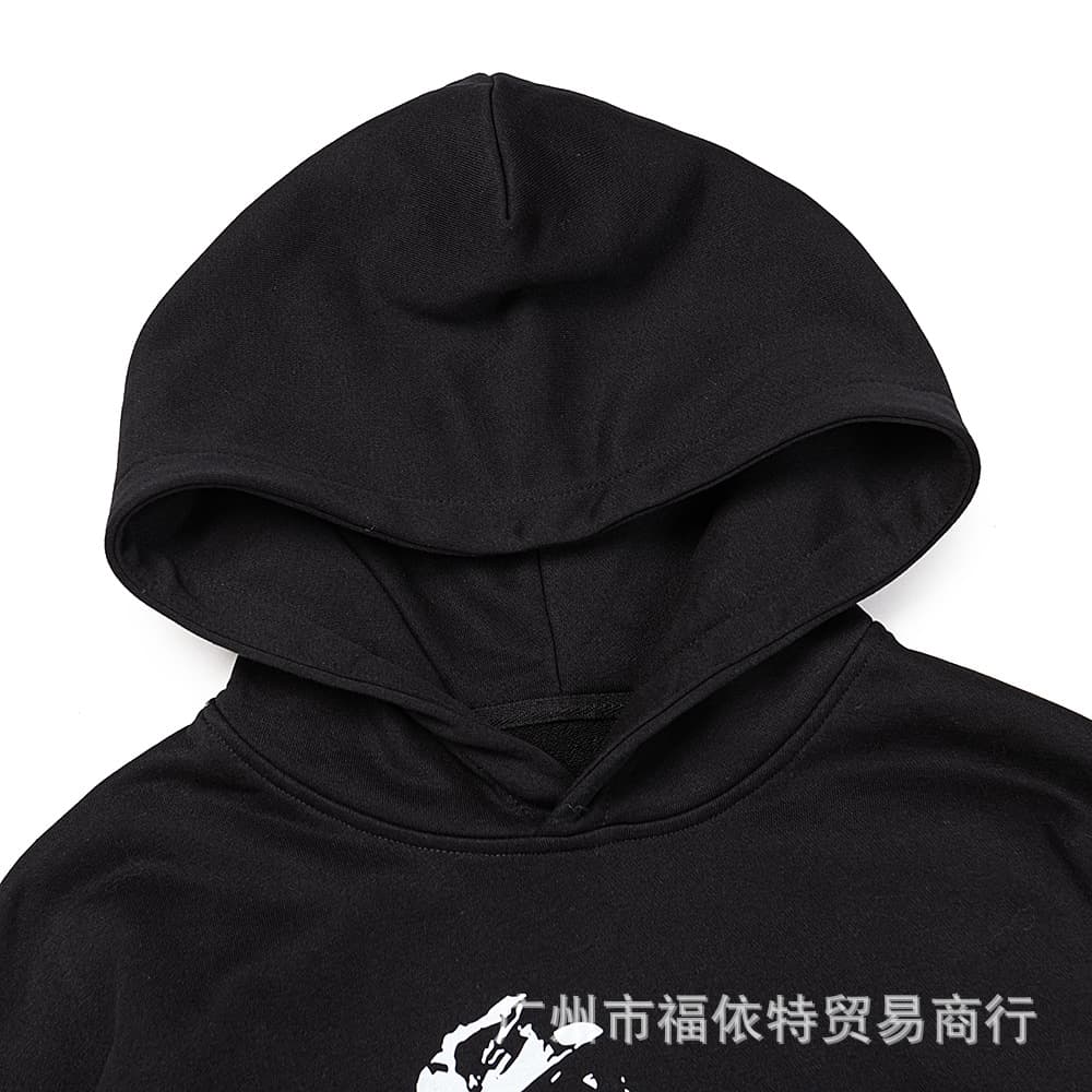 トラックジャケット 蜘蛛の巣デザインパーカー