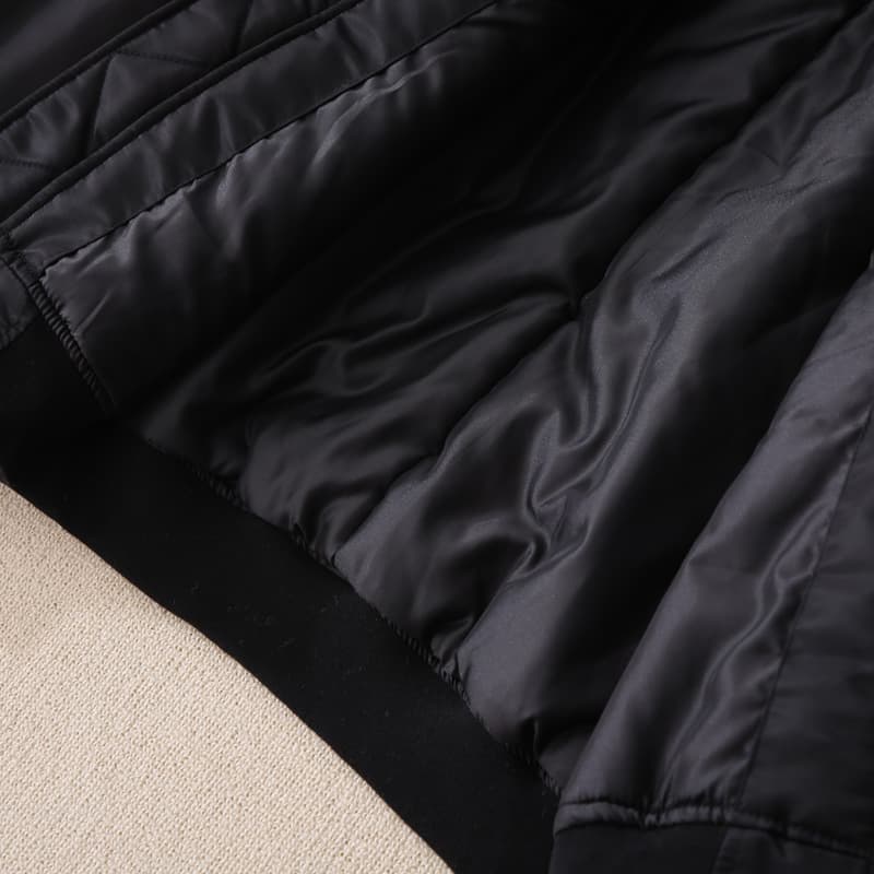 トラックジャケット 軽量 中綿入り ミリタリー ジャケット