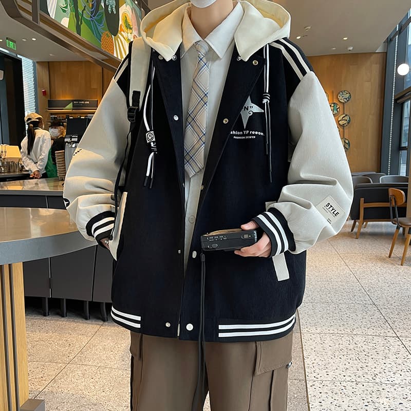 ふわもこコーデュロイトラックジャケット